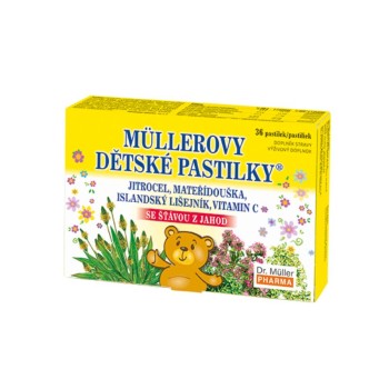 Müllerovy dětské pastilky 36ks
