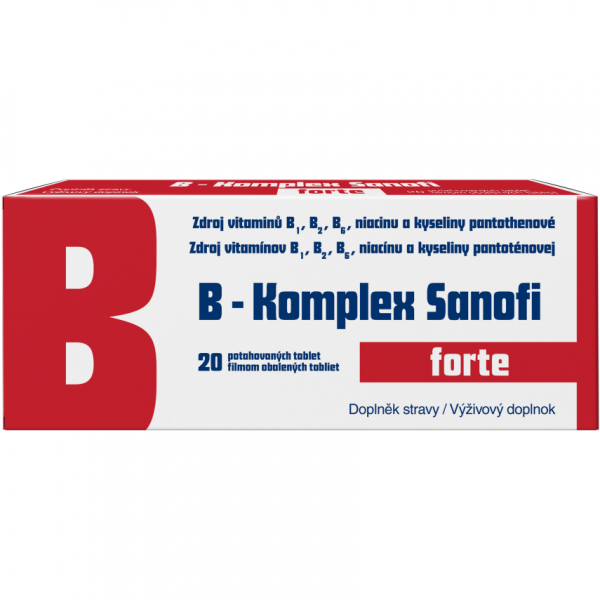 B-Komplex forte Sanofi por.tbl.flm.20