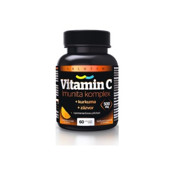 Vitamin C 500mg Imunita kurkuma + zázvor tbl.60