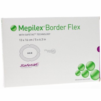 Krytí Mepilex Border Flex 13x16cm 5ks (ovál)