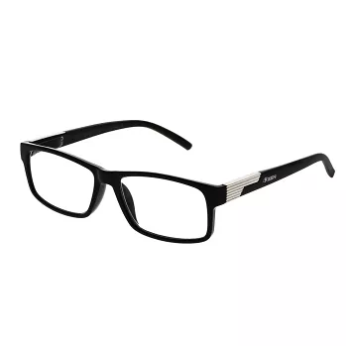 Brýle čtecí +2.50 FLEX černé s kov.doplňkem