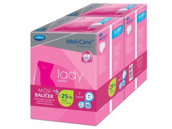 MoliCare Lady Pants 7kap. vel. M Duopack 2x8ks