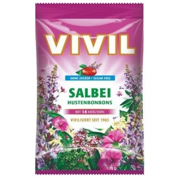 Vivil Šalvěj+14 druhů bylin bez cukru 120g