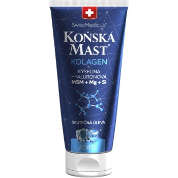 Swissmedicus Koňská mast s kolagenem Forte - chladivá 200ml