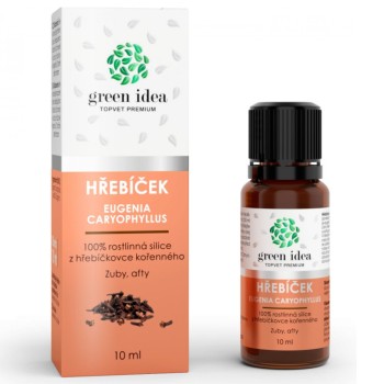 Green Idea Hřebíček 100% rostlinná silice 10ml