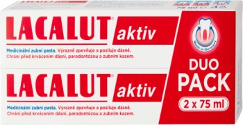 Lacalut Aktiv 2x75ml DUOPACK