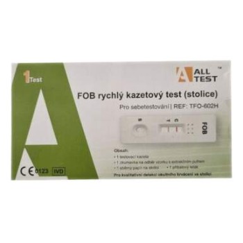 ALL TEST FOB rychlý kazetový test (stolice) 1ks