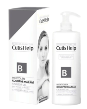 CutisHelp MENTOLEN konopné mazání 200ml