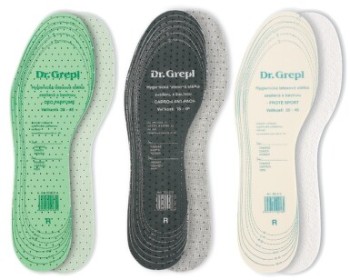 DR.GREPL Vložky hygiena nohou po celý rok 3 páry