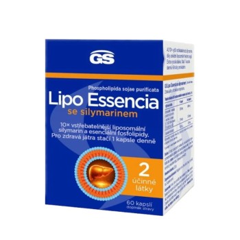 GS Lipo Essencia se silymarinem 60 kapslí