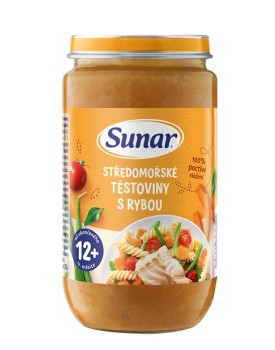 Sunar příkrm Středomoř.těst.s ryb.od uk.12m+ 235g
