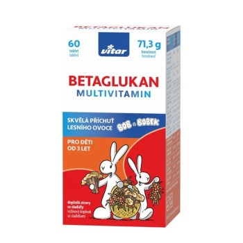Vitar Kids Betaglukan Multivitamin 60 tablet
