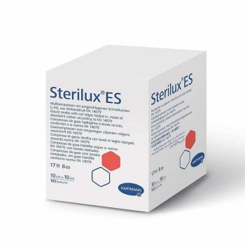 STERILUX Gáza kompr.nester. 10x10cm/100ks 17vl8vrs