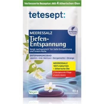 Tetesept Mořská sůl Hluboké uvolnění 80g