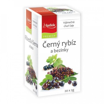 Apotheke Černý rybíz a bezinky 20x2g