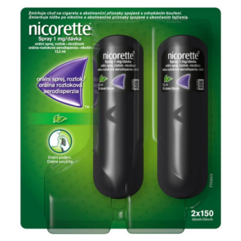 Nicorette spray 1mg/dávka orm.spr.2x13.2ml - nový obal