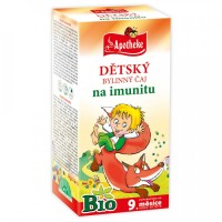 Apotheke Dětský čaj BIO Na imunitu 20x1.5g Apotheke Dětský čaj BIO Na imunitu 20x1.5g
