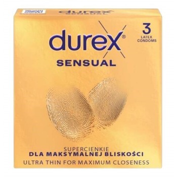DUREX Sensual prezervativ 3ks