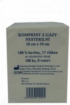 Gáza kompr.nester.10x10cm/100ks CJZ