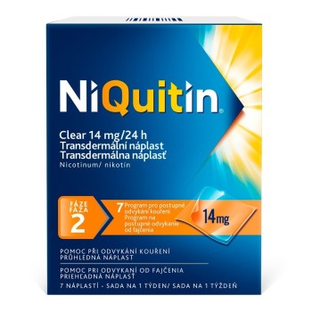 NiQuitin Clear 14mg/24h tdr.emp.7