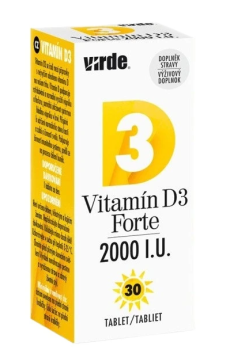 Vitamín D3 Forte 2000 I.U. tbl.30