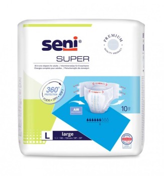 Seni Super inkon.plenkové kalhotky L 10ks