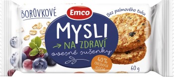 EMCO Mysli sušenky borůvkové 60g