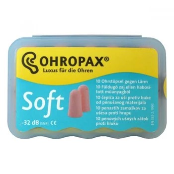 Chránič sluchu Ohropax SOFT 10 ks