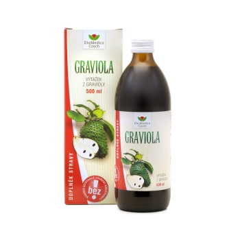 Graviola výtažek z gravioly 500ml EKOMEDICA