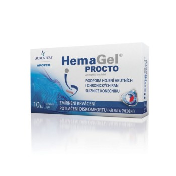 HemaGel PROCTO 10ks rektálních čípků II
