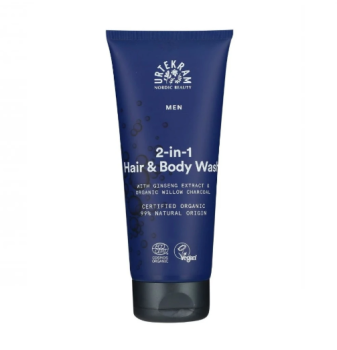 Urtekram sprchový gel/šampon 2v1 MEN BIO 200ml