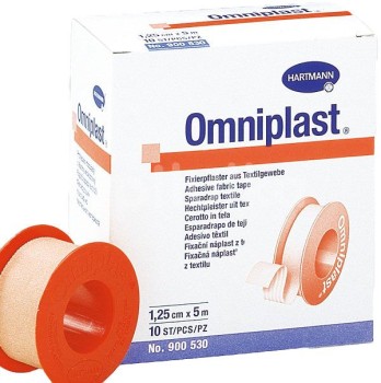 Náplast Omniplast textilní 1.25cmx5m 1ks