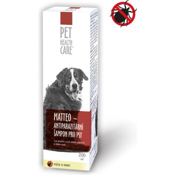 PET HEALTH CARE MATTEO antiparazit šamp.psy 200ml