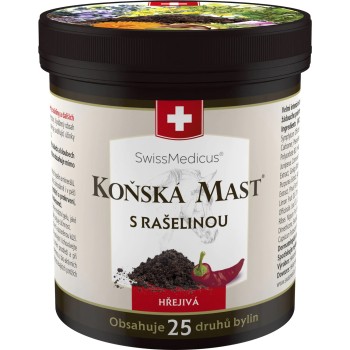 Swissmedicus Koňská mast s rašelinou - hřejivá 250ml