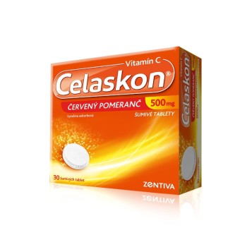 Celaskon červený pomeranč 500mg tbl.eff.30(3x10)