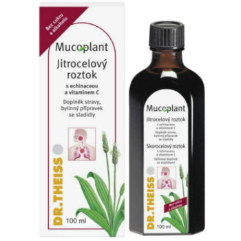 Mucoplant Jitrocelový roztok bez cukru 100ml