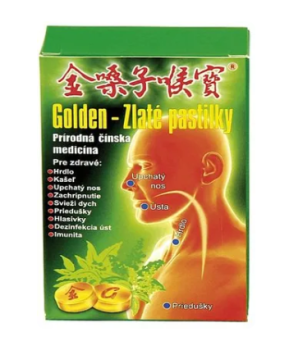 Golden Zlaté pastilky 12ks