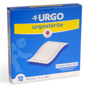 URGO URGOSTERILE Sterilní náplast 10cmx7cm 10ks