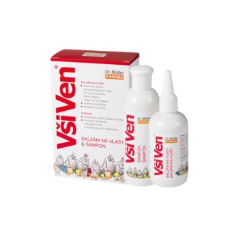 Všiven balzám na vlasy a šampon 120+150ml Dr.Müller
