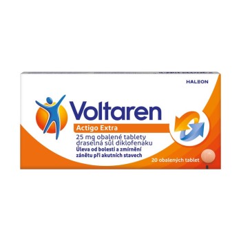 Voltaren Actigo Extra 25 mg tbl.obd. 20 CZ