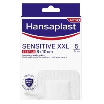 Hansaplast Sensitive XXL elast.náplast 8x10cm 5ks