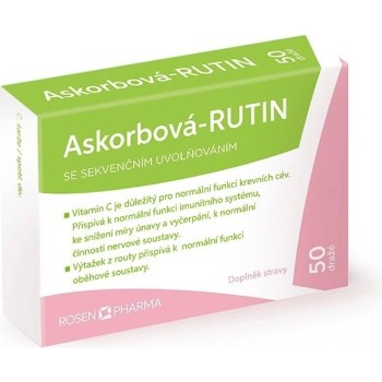 Rosen Askorbová Rutin drg.50