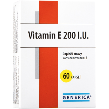 Vitamin E 200 I.U. cps.60 Generica