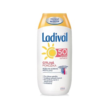 Ladival citlivá pokožka mléko OF50+ 200ml