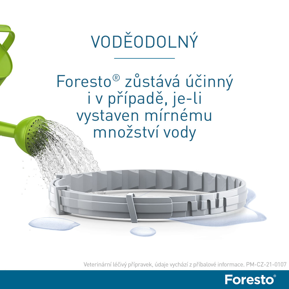 Foresto 1.25g+0.56g obojek kočky+psy do 8kg 38cm. Foto 4