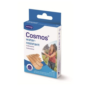 Cosmos water-resistant voděodolná náplast 5 vel. 20ks