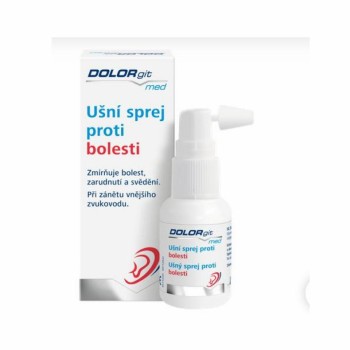 DOLORgit med ušní sprej proti bolesti 20ml