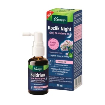 Kneipp Kozlík Night sprej na dobrou noc 30ml