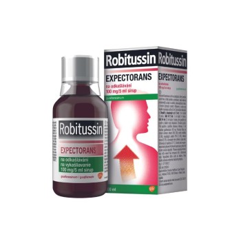 Robitussin Expectorans odkašl.100mg/5ml sir.100ml