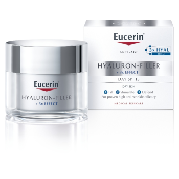 Eucerin Hyaluron-Filler + 3x Effect Denní krém SPF15 50ml